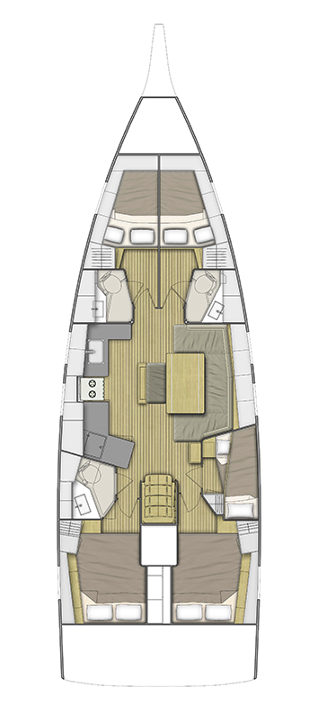 Location bateau Furnari pas cher Oceanis 46.1
