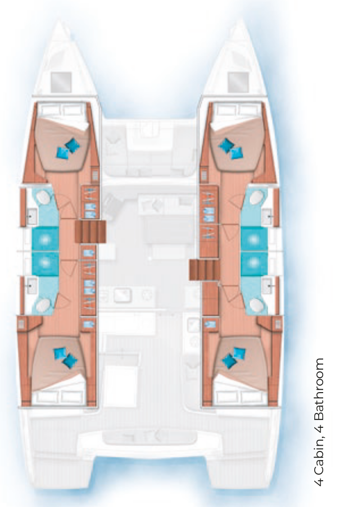 Location bateau Saint-George pas cher Lagoon 46
