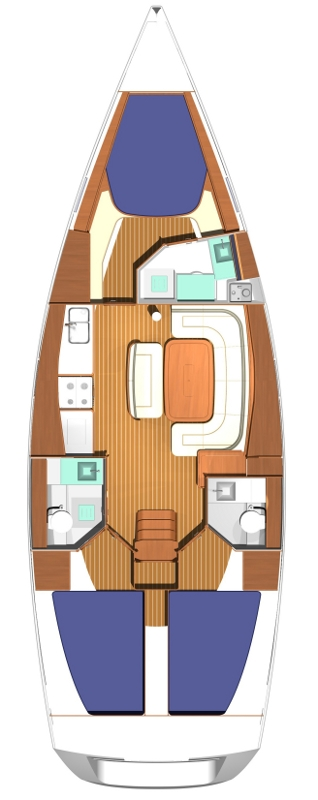 Location bateau Dufour Dufour 425 Grand Large à Toulon sur Samboat