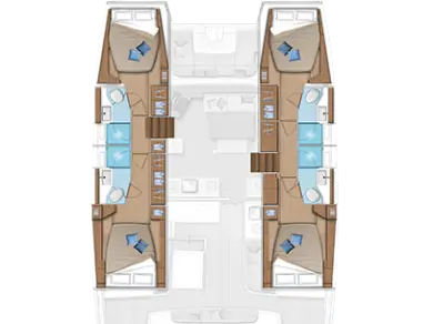 Louer Catamaran avec ou sans skipper Lagoon à Portocolom