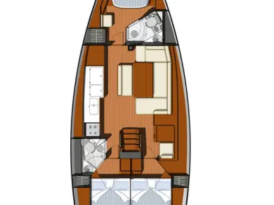 Location bateau Jeanneau Sun Odyssey 44i à Gouviá sur Samboat