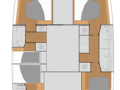 Location Catamaran Fountaine Pajot avec permis