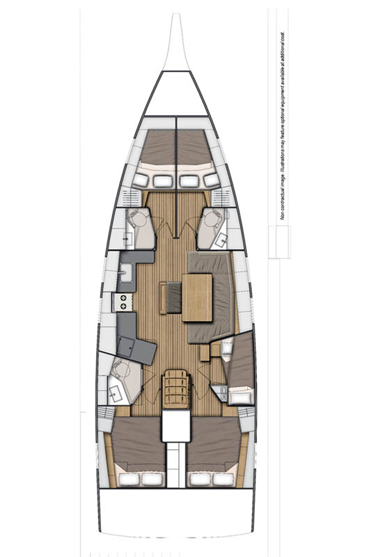 Location Voilier à Seget Donji - Bénéteau Oceanis 46.1