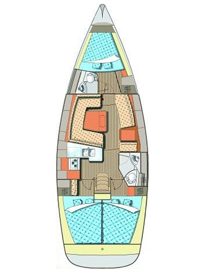 Location bateau Elan Impression 384 à Préveza sur Samboat