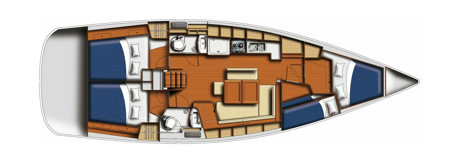 Location Voilier à Dème de Vólos - Bénéteau Oceanis 43