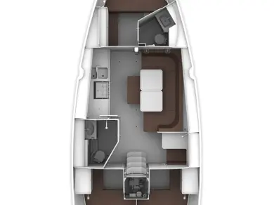 Bavaria Cruiser 41 a louer à Murter-Kornati