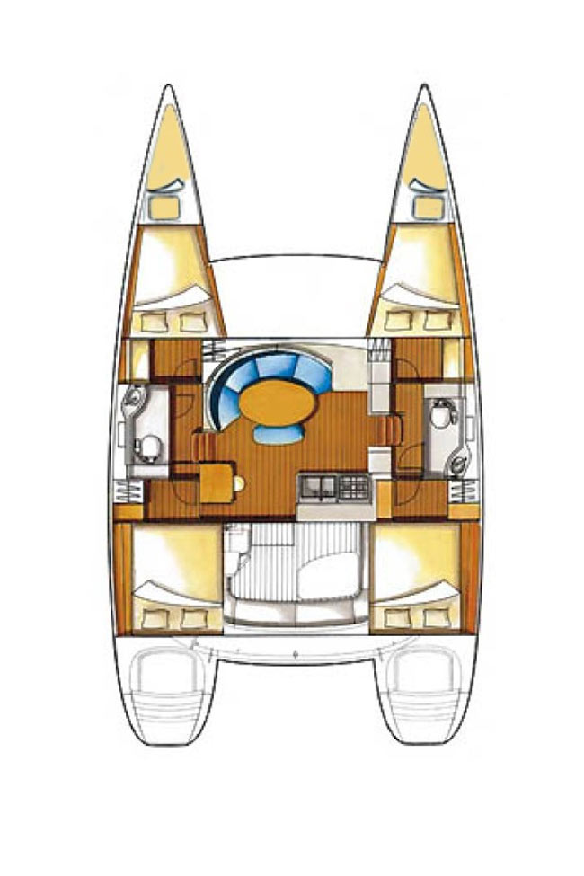 Catamaran à louer à Punat au meilleur prix