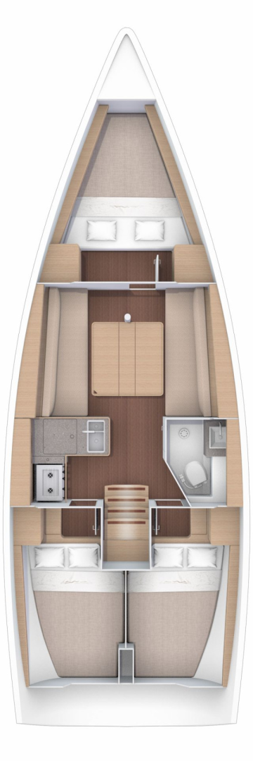 Location à Mali Lošinj - Dufour Dufour 360 Grand Large sur SamBoat