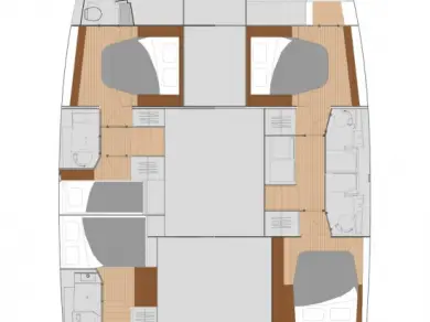 Location à Seget Donji - Fountaine Pajot Saona 47 sur SamBoat