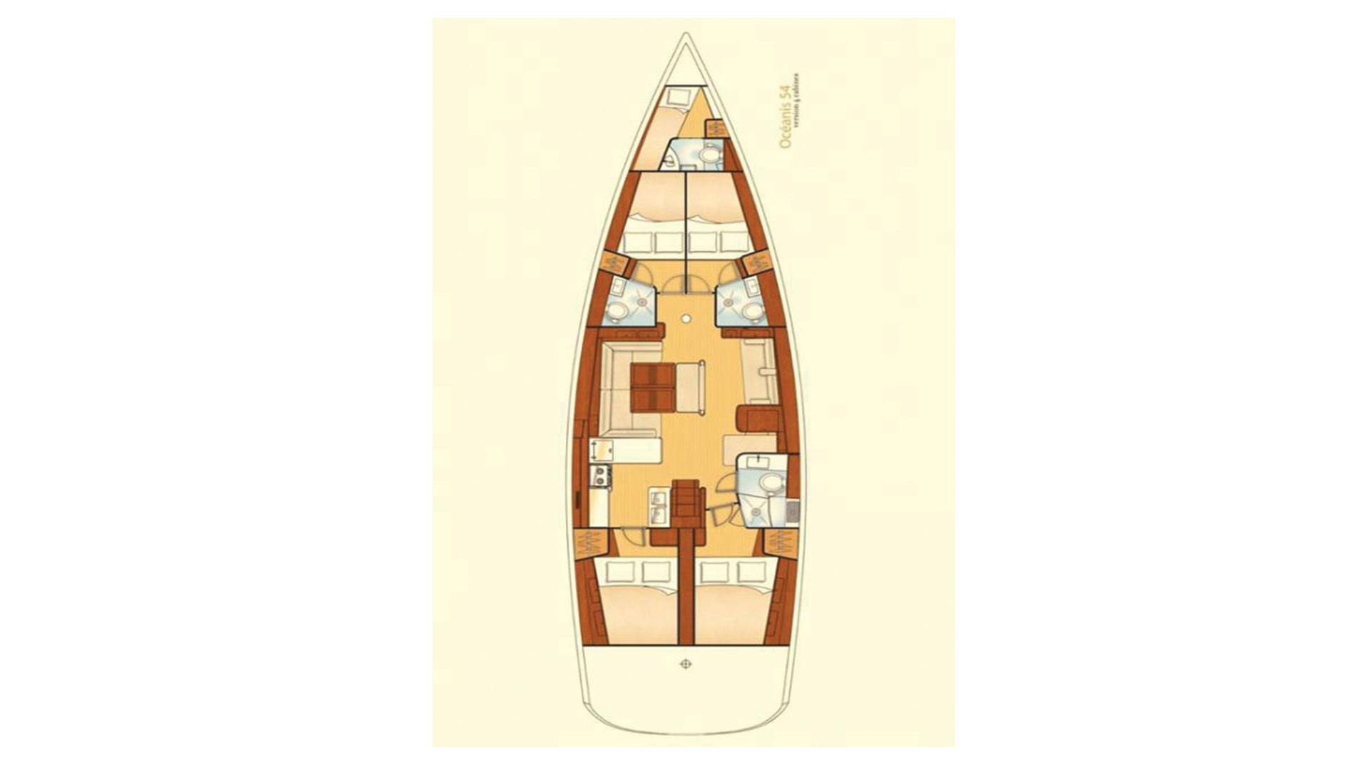 Location à Lefkáda - Bénéteau Oceanis 54 sur SamBoat