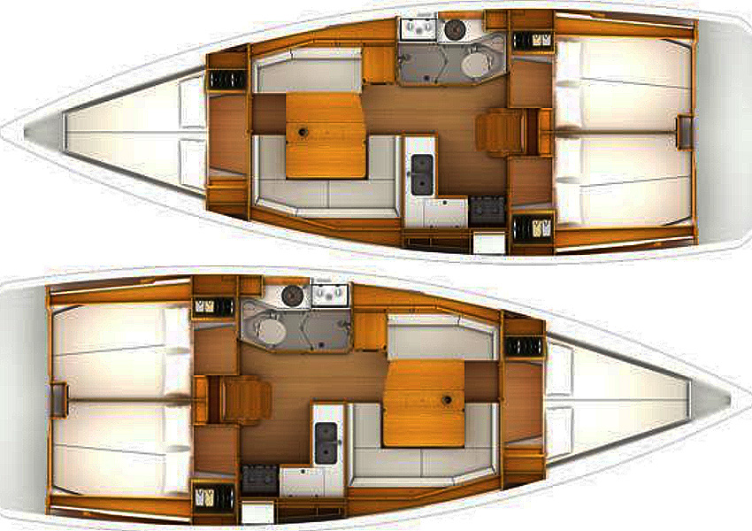 Location à Gouviá - Jeanneau Sun Odyssey 389 sur SamBoat