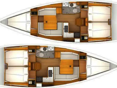 Location à Gouviá - Jeanneau Sun Odyssey 389 sur SamBoat