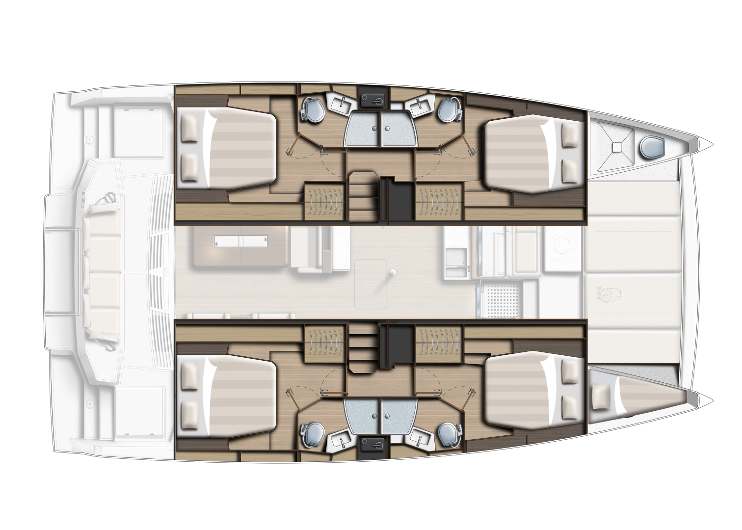 Location Catamaran à Seget Donji - Bali Bali 4.4
