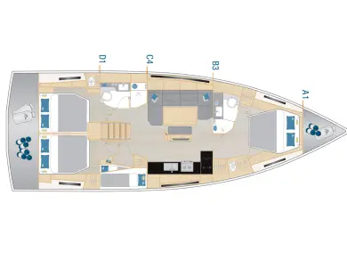 Location Voilier Hanse avec permis