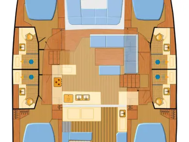Location Catamaran Lagoon avec permis