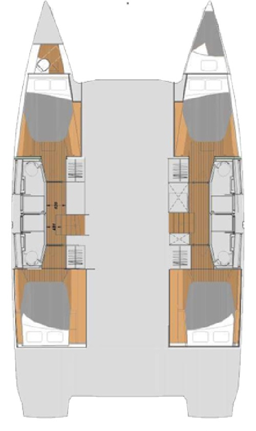 Location Catamaran Fountaine Pajot avec permis