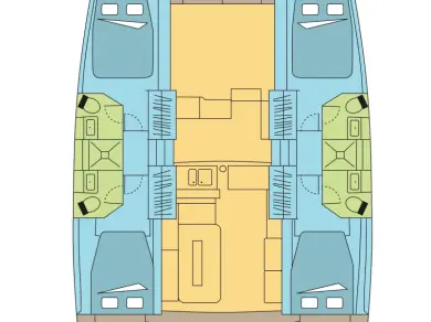 Location Catamaran à Nassau - Bali Bali 4.2