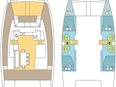 Location bateau Bali Bali 4.3 à Nouméa sur Samboat