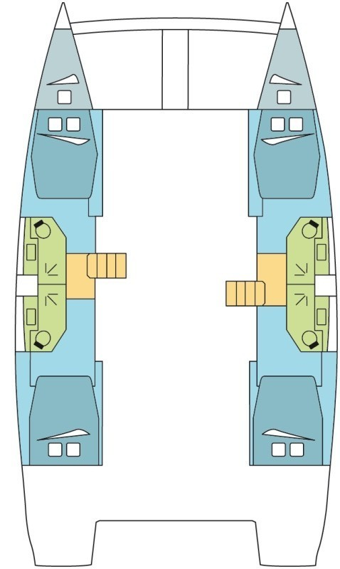 Location bateau Bali Bali 4.5 à Palma de Majorque sur Samboat