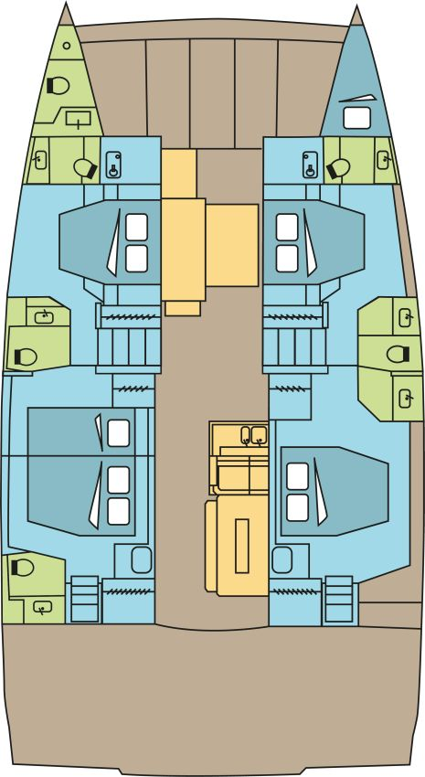 Louer Catamaran avec ou sans skipper Bali à Palma de Majorque