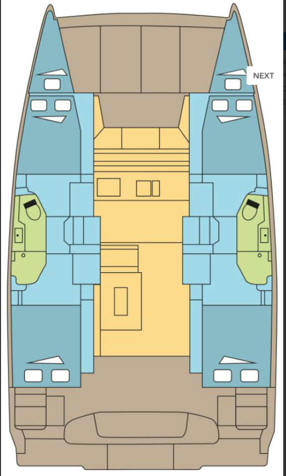 Location bateau Olbia pas cher Lagoon 38