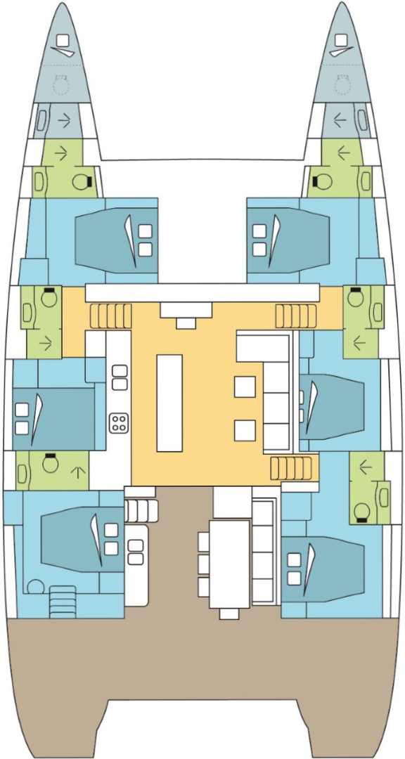 Catamaran à louer à Álimos au meilleur prix