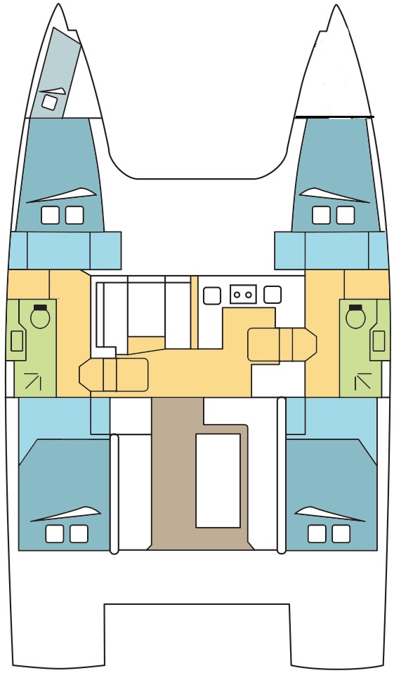 Catamaran à louer à Anse Marcel au meilleur prix