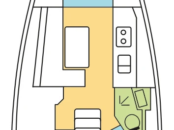 Location bateau Zaton pas cher Oceanis 38.1