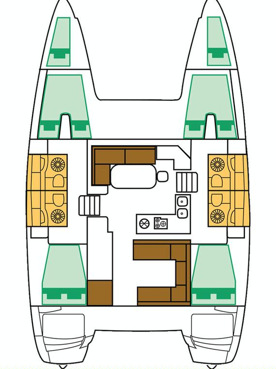 Catamaran à louer à Álimos au meilleur prix