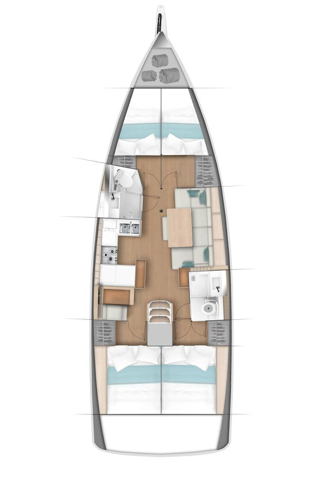 Louez un Jeanneau Sun Odyssey 440 à Kaş