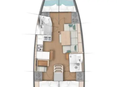 Louez un Jeanneau Sun Odyssey 440 à Kaş