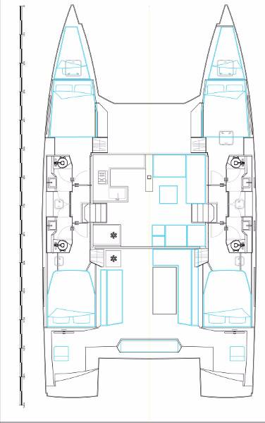 Location bateau Nautitech Nautitech 46 Fly à Marmaris sur Samboat