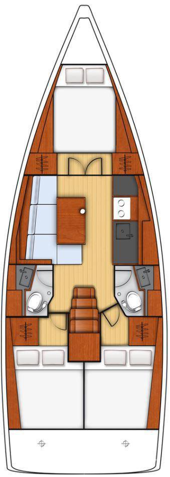 Location bateau Bénéteau Oceanis 38.1 à Fethiye sur Samboat