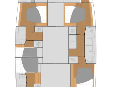 Location bateau Fountaine Pajot Tanna 47 à Frenchtown sur Samboat