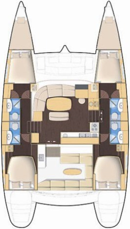 Location Catamaran à Ko Samui (Koh Samui) - Lagoon Lagoon 440