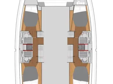 Location Catamaran à Road Town - Fountaine Pajot Astrea 42