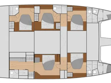 Location Catamaran Fountaine Pajot avec permis