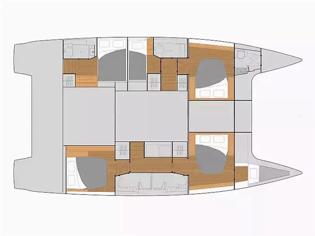 Location Catamaran Fountaine Pajot avec permis