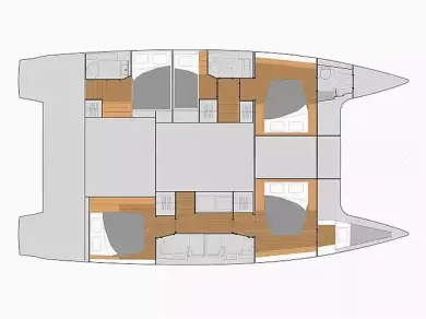 Location Catamaran Fountaine Pajot avec permis