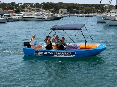 Huur Motorboot met of zonder schipper Yac fun  in Six-Fours-les-Plages