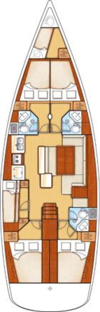 Location bateau Bénéteau Oceanis 50 Family à Pula sur Samboat