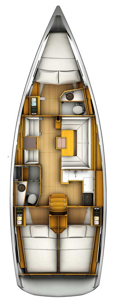 Jeanneau Sun Odyssey 419 a louer à Palma de Majorque