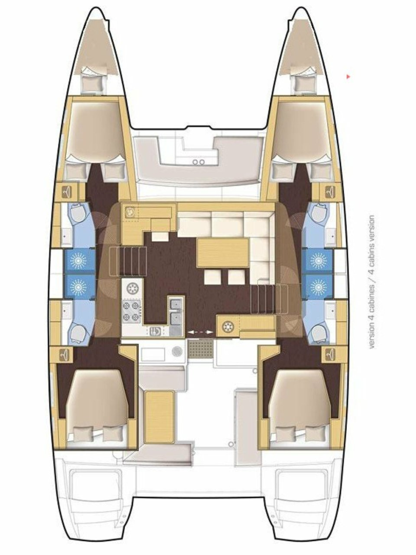 Location Catamaran à Palma de Majorque - Lagoon Lagoon 450