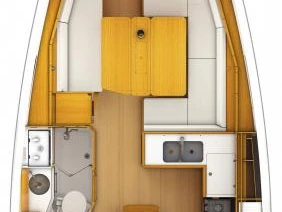 Jeanneau Sun Odyssey 389 a louer à Gouviá