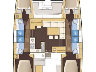 Location bateau Eden Island pas cher Lagoon 450 F