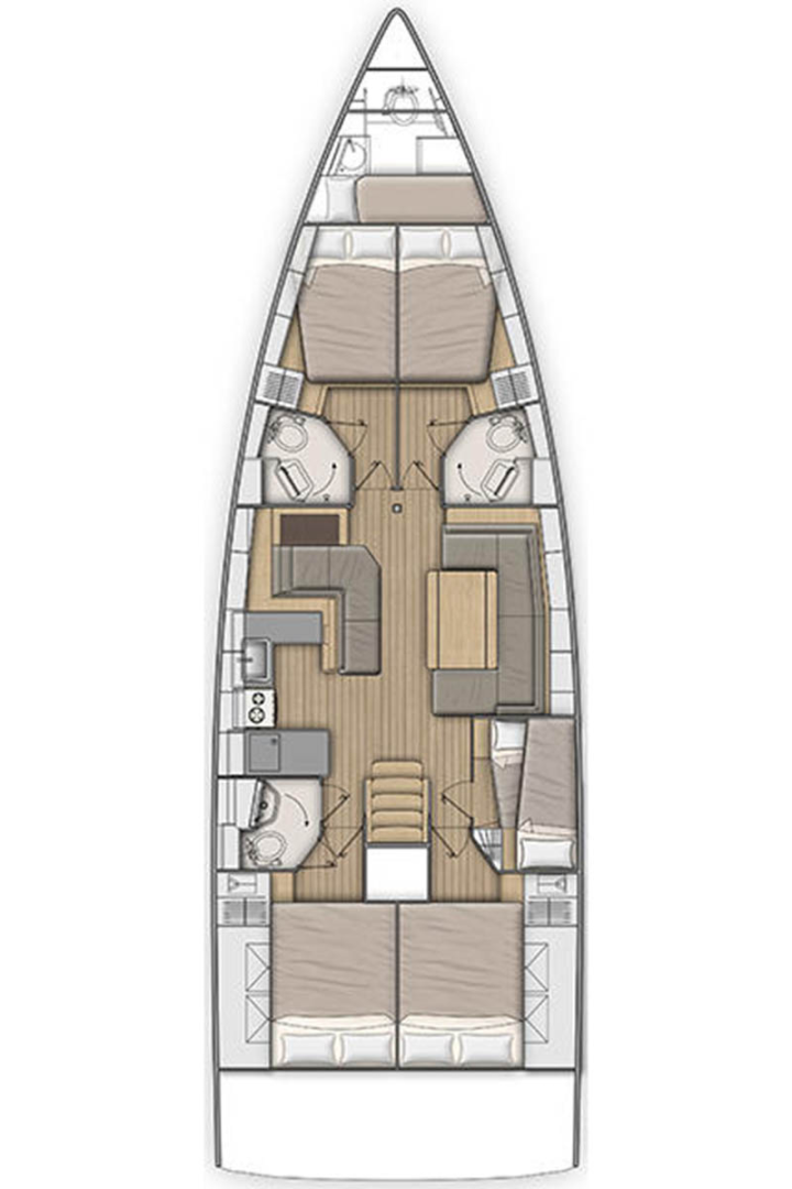 Location bateau Bénéteau Oceanis 51.1 à Marmaris (district) sur Samboat