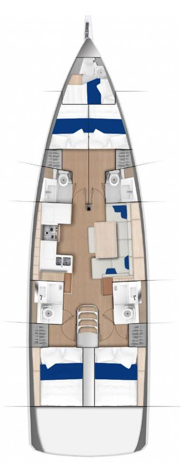 Jeanneau Sun Odyssey 490 a louer à Álimos