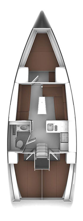 Bavaria Cruiser 37 a louer à Split