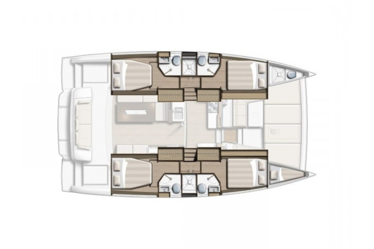 Location bateau Bali Bali 4.2 à Biograd na Moru sur Samboat