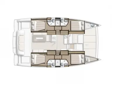 Location bateau Bali Bali 4.2 à Biograd na Moru sur Samboat